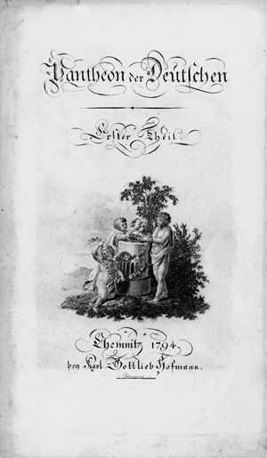 Lot 271, Auction  105, Pantheon der Deutschen, Erster Teil (von 3)