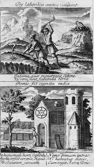 Lot 661, Auction  105, Hermetische Philosophus,, Oder Haupt-Schlüssel derer zu der Chymie gehörigen Materien + Basilius Valentinus