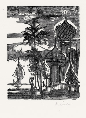 Lot 3483, Auction  105, Chamisso, Adelbert von und Reiner, Imre - Illustr., Peter Schlemihls wundersame Geschichte