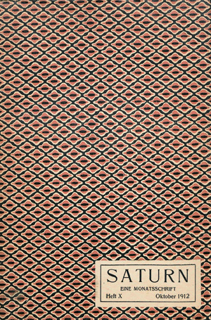 Lot 3809, Auction  105, Saturn, Eine Monatsschrift