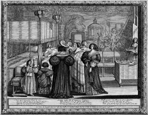 Lot 5042, Auction  105, Bosse, Abraham, Die Rückkehr von der Taufe