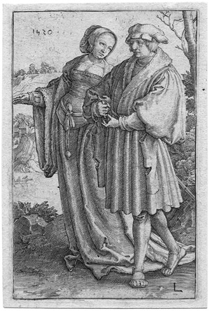 Lot 5148, Auction  105, Leyden, Lucas van, Der Spaziergang