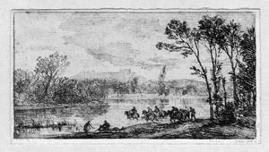 Lot 5421, Auction  105, Daubigny, Charles-François, Les petits cavaliers