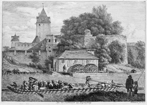 Lot 5433, Auction  105, Erhard, Johann Christoph, An der Stadtmauer zu Regenspurg