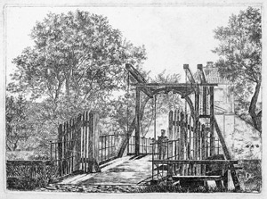 Lot 5472, Auction  105, Læssøe, Thorald, Eingang zum Kastellet 