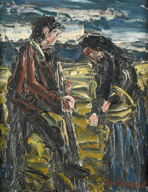 Lot 7261, Auction  105, Holmead, Mann und Frau bei der Feldarbeit