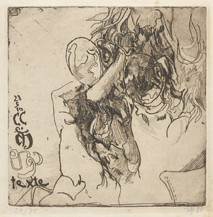 Lot 7278, Auction  105, Janssen, Horst, Selbst am 28.5.80