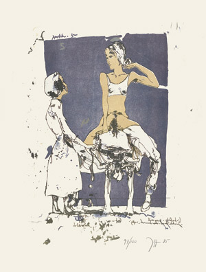 Lot 7284, Auction  105, Janssen, Horst, Der Ochsenfrosch