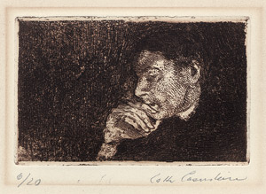 Lot 7321, Auction  105, Laserstein, Lotte, Sinnende Frau