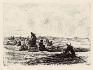 Lot 7326, Auction  105, Liebermann, Max, Netzflickerinnen