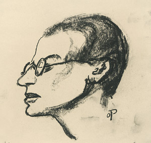 Lot 7432, Auction  105, Pankok, Otto, Portrait Klabund