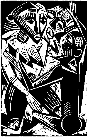 Lot 7434, Auction  105, Pechstein, Hermann Max, Weib vom Manne begehrt