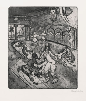 Lot 8258, Auction  105, Pechstein, Hermann Max, Russisches Ballett I