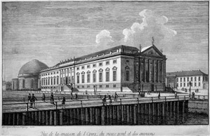 Lot 208, Auction  106, Rosenberg, Johann Georg, Vue de le maison de l'Opera