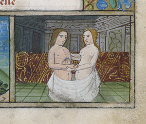 Lot 1006, Auction  106, Horae Beatae Mariae Virginis, Stundenbuch-Handschrift auf Pergament