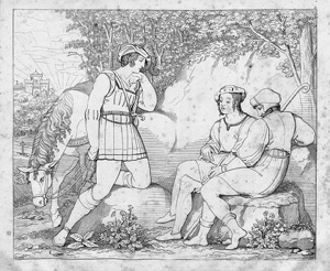 Lot 1711, Auction  106, Riepenhausen, Franz u. Johannes, Leben und Tod der heiligen Genoveva