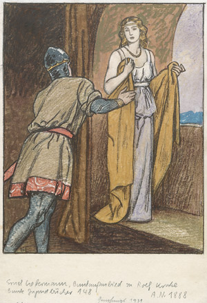 Lot 1919, Auction  106, Liebermann, Ernst, Farbige Original-Gouachen als Entwürfe für Illustrationen der "Bunten Jugendbücher"