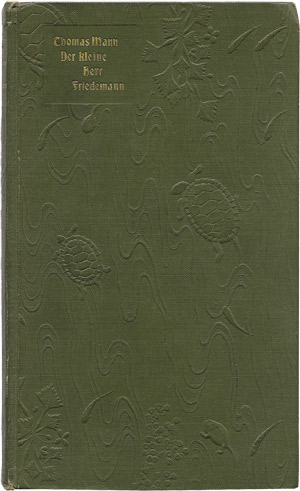 Lot 3252, Auction  106, Mann, Thomas, Der kleine Herr Friedemann (EA) 
