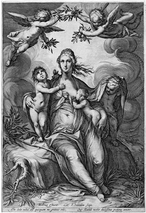 Lot 5285, Auction  106, Saenredam, Jan, Die Kardinaltugenden