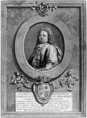 Lot 5360, Auction  106, Edelinck, Gérard, Bildnis des Grafen Kaunitz