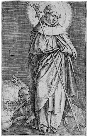 Lot 5758, Auction  106, Leyden, Lucas van, Der hl. Dominicus