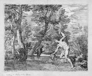 Lot 5784, Auction  106, Neve, Frans de, Landschaft mit Narziss