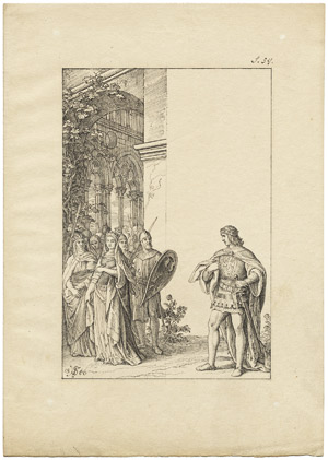 Lot 6666, Auction  106, Schnorr von Carolsfeld, Julius, Wie Siegfried Kriemhild zuerst sah