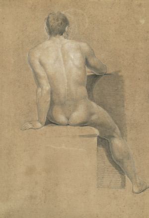 Lot 6756, Auction  106, Beck, Johann Heinrich, Männliche Akte