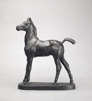 Lot 7255, Auction  106, Hussmann, Albert Hinrich, Stehendes Fohlen