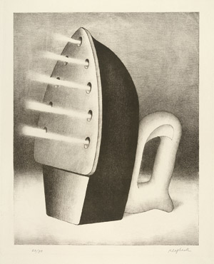 Lot 7279, Auction  106, Klapheck, Konrad, Dampfbügeleisen