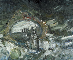 Lot 7313, Auction  106, Ladwig, Roland, Stilleben mit Spiegel und Leuchter