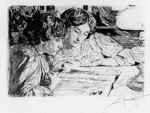 Lot 568, Auction  107, Husung, Max Joseph, Buch und Bucheinband