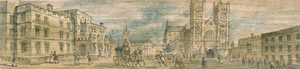 Lot 1540, Auction  107, Fore-edge Painting, Ansicht der Westminster Abbey in London