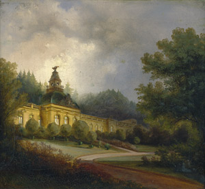 Lot 6143, Auction  107, Deutsch, um 1860. Potsdam: Blick auf die Neuen Kammern