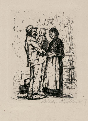Lot 8133, Auction  107, Kollwitz, Käthe, Begrüßung