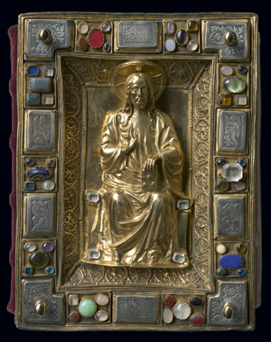 Lot 1234, Auction  108, Speyerer Evangelistar, Faksimile mit Gold- und Silberdecke mit Edelsteinen