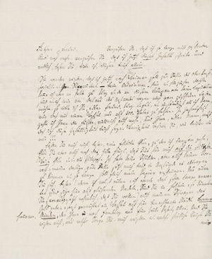 Lot 2237, Auction  108, Herder, Johann Gottfried, Brief an Friedrich von Hahn