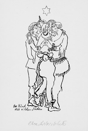 Lot 3505, Auction  108, Lasker-Schüler, Else, Theben. Gedichte und Lithographien