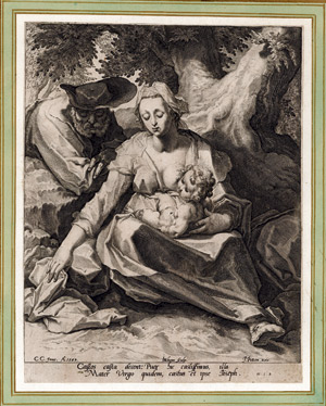 Lot 5118, Auction  108, Gheyn, Jacques, Ruhe auf der Flucht 