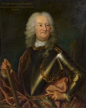 Lot 6050, Auction  108, Englisch, um 1715. Bildnis des Colonel Walter Douglas
