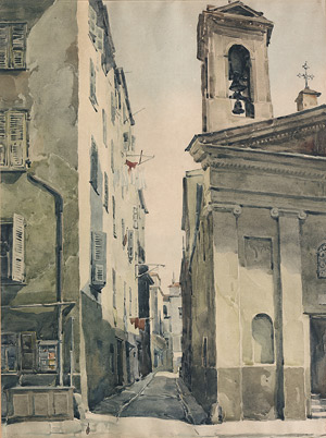 Lot 7123, Auction  108, Engelhardt, Willy, Altstadtgasse