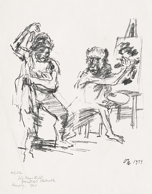 Lot 7301, Auction  108, Kokoschka, Oskar, The Action Painter