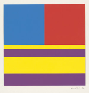 Lot 7338, Auction  108, Graeser, Camille, Farbfeldkomposition