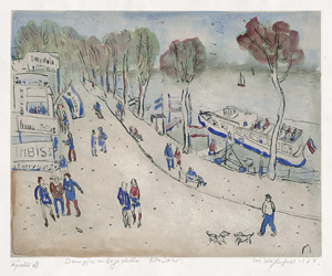 Lot 7434, Auction  108, Mühlenhaupt, Kurt, Dampferanlegestelle Kladow