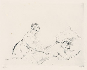 Lot 7451, Auction  108, Orlik, Emil, Die Massage