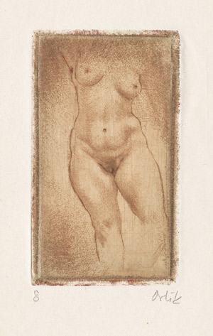 Lot 7452, Auction  108, Orlik, Emil, Weiblicher Akt