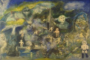 Lot 7453, Auction  108, Otterson, Heinz, Die drei Mitternachtsastronauten