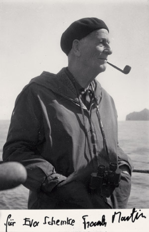 Lot 2658, Auction  109, Martin, Frank, Albumblatt + Foto