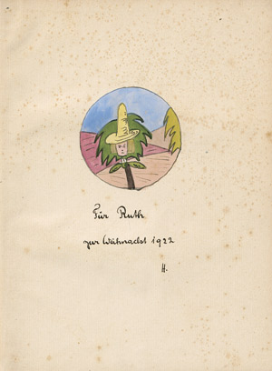 Lot 3211, Auction  109, Hesse, Hermann, Sinclairs Notizbuch