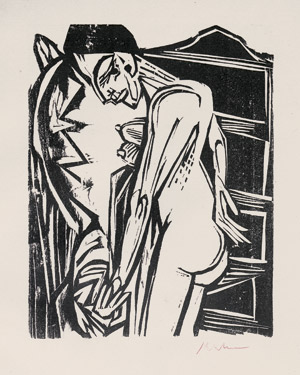 Lot 3261, Auction  109, Grohmann, Will und Kirchner, Ernst Ludwig, Kirchner-Zeichnungen. 